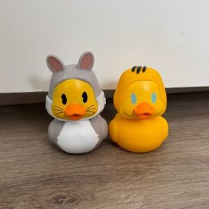 Looney Tunes Daffy Duck & Tweety Bird Rubber Duck Bath Toy Set